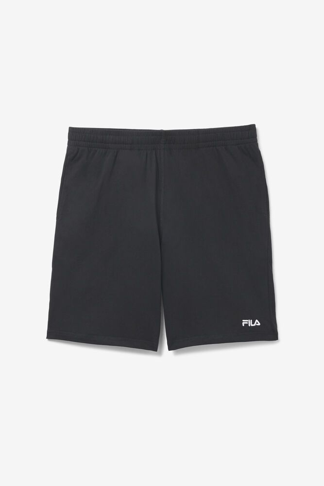 Fila Miesten Shortsit Jonco Mustat - QZBR-54839